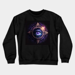 Third eye chakra Crewneck Sweatshirt